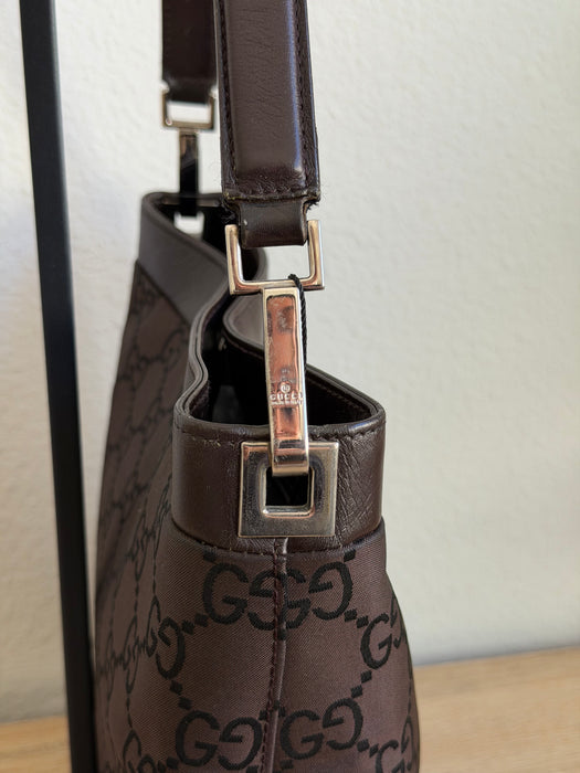 Gucci Choclate Brown GG Shoulder