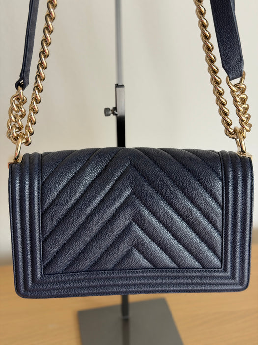 Chanel Caviar Boy Old Medium