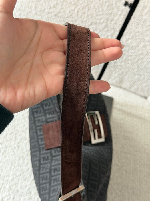 Fendi Zucchino Hobo Baguette