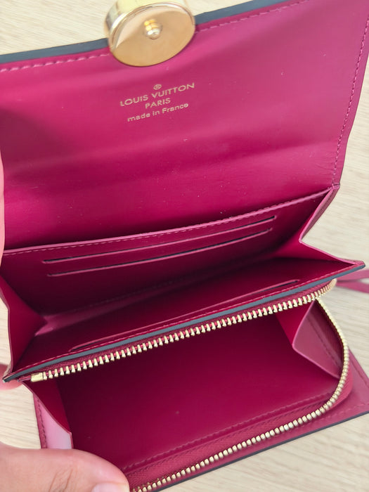 Louis Vuitton Portefeuille Flore Compact Wallet