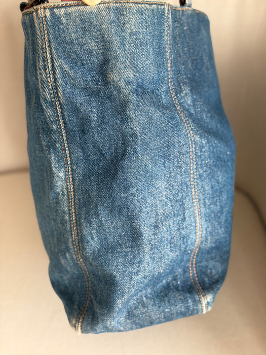 Chanel Cocomark Denim Tote