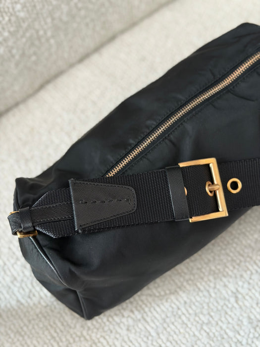 Prada Tessuto Barrel Shoulder GHW