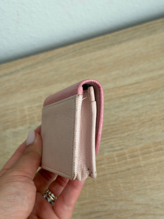 Miu Miu Ribbon Motif Madra Card Case