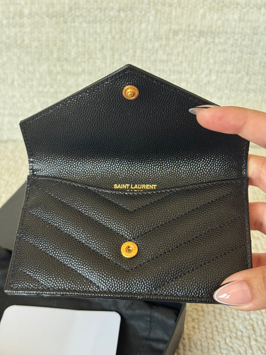 YSL Monogram Envelope Wallet