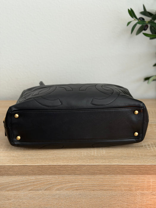 Chanel Triple Cocomark Boston Shoulder