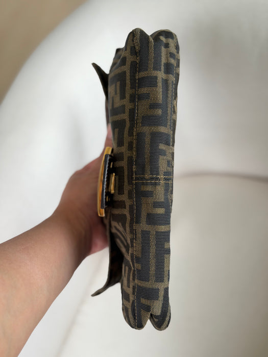 Fendi Zucca Baguette GHW