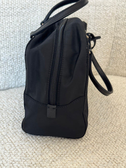 Prada Tessuto Beaded Heart Mini Bauletto