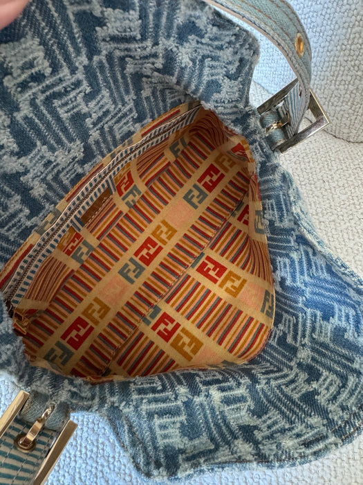 Fendi Denim Mama Baguette