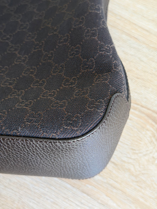 Gucci GG Denim Hobo