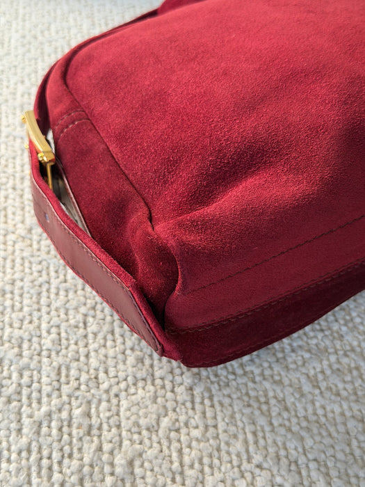 Loewe Suede Anagram Crossbody