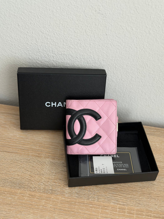 Chanel Cambon Compact Kisslock Wallet