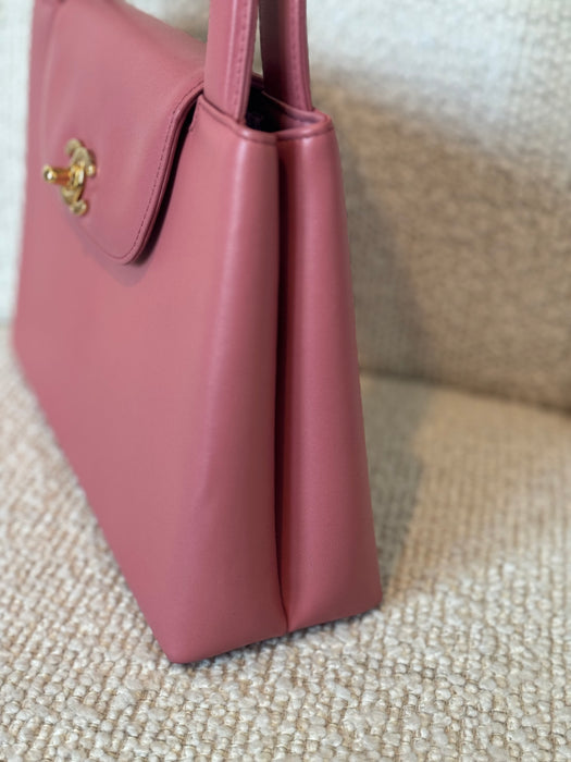 Chanel Turnlock Pink Kelly