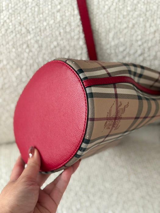 Burberry Haymarket Check Bucket