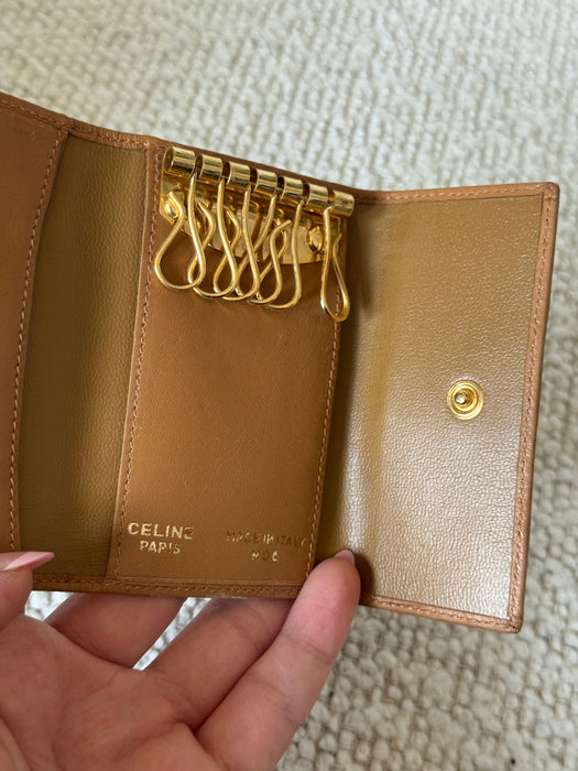 Celine Triomphe Key Pouch