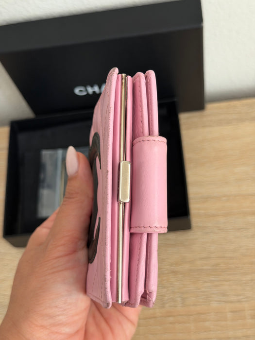 Chanel Cambon Compact Kisslock Wallet