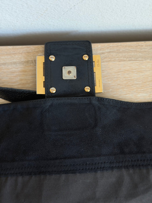 Fendi Maxi Patent Baguette