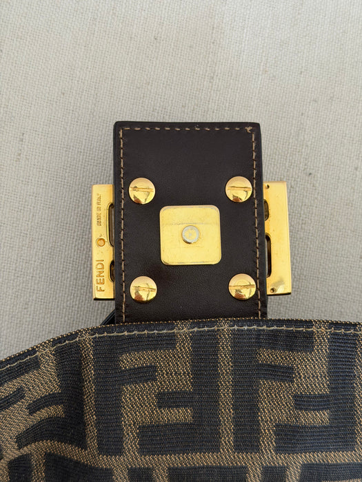 Fendi Zucca Baguette GHW