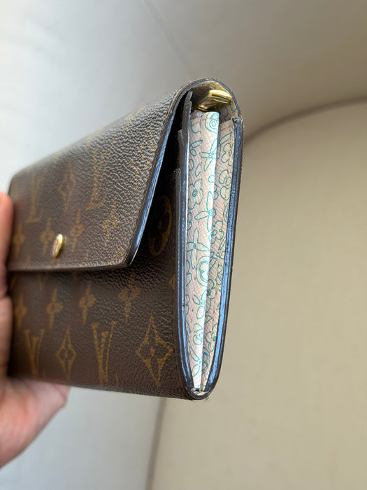 Louis Vuitton Spring Fleuri Sarah Wallet