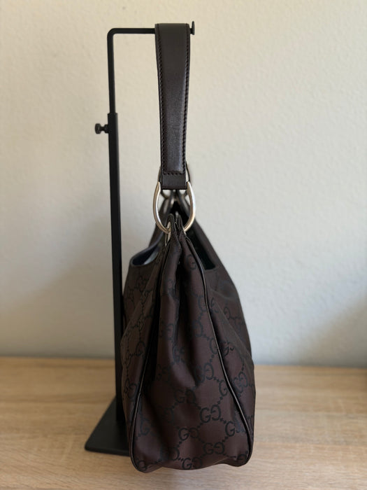 Gucci Tom Ford GG Nylon Leather Shoulder
