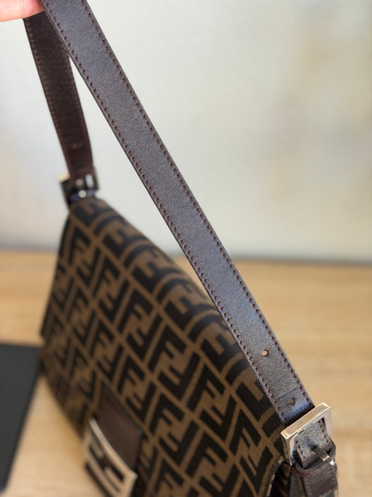 Fendi Zucca Baguette SHW