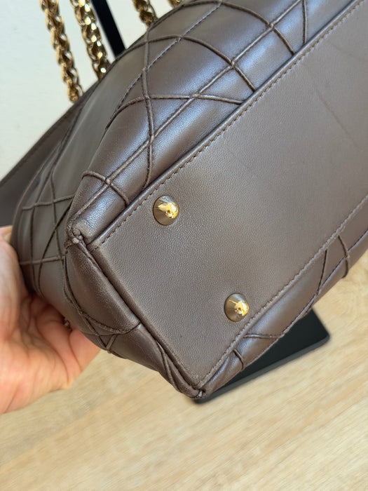 Dior Cannage Granville Chain Link Tote