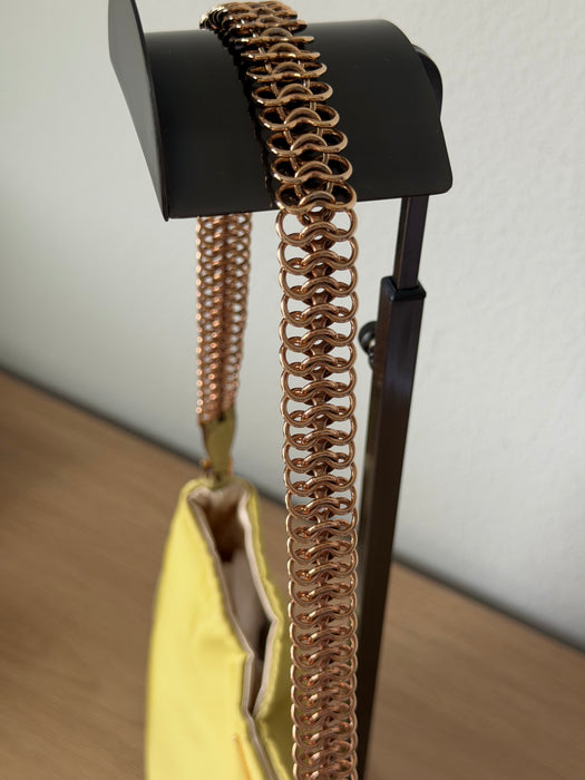 Prada Tessuto Nylon Yellow Shoulder