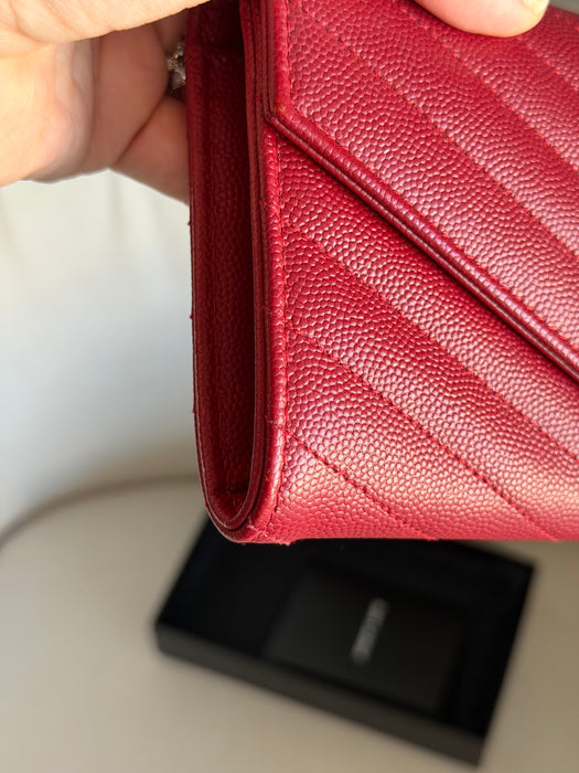 YSL bifold long wallet