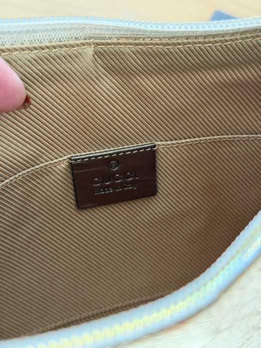 Gucci Gold Halfmoon Pochette