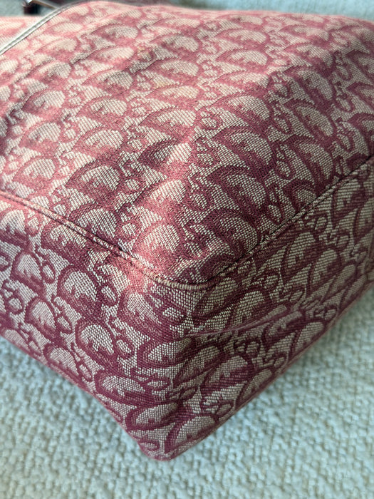 Dior Trotter Burgundy Tote