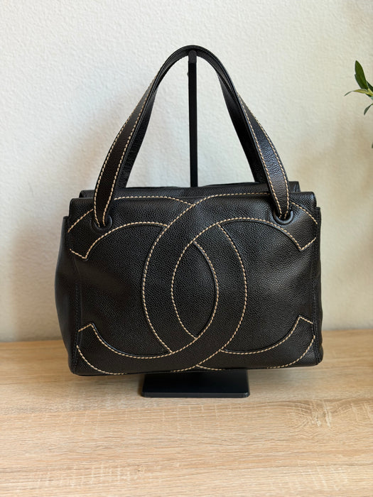 Chanel CC stitch tote