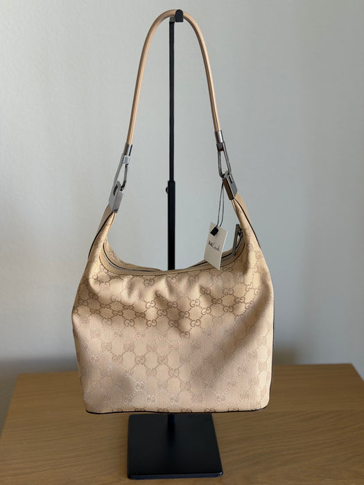 Gucci Beige GG Hobo