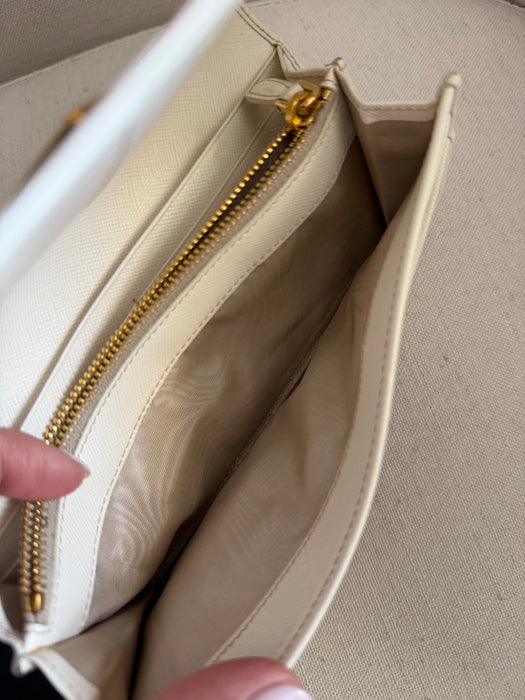 Prada Perforated Saffiano Long Wallet