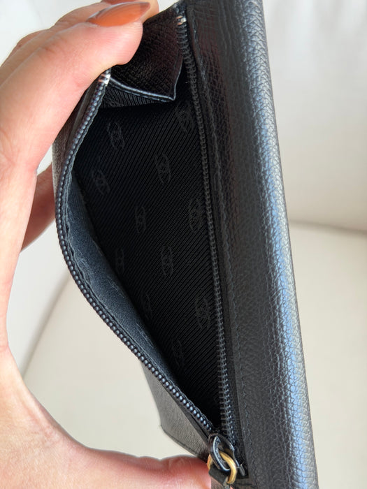Chanel Coco Button Card Wallet Key Pouch