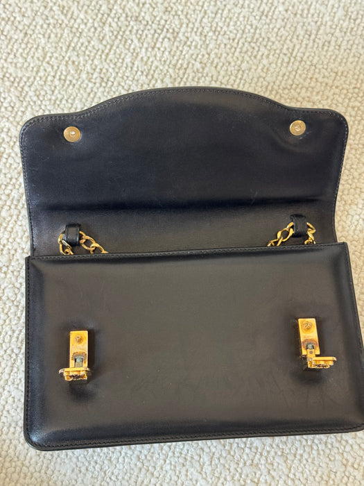 Celine Triomphe Double Lock Crossbody