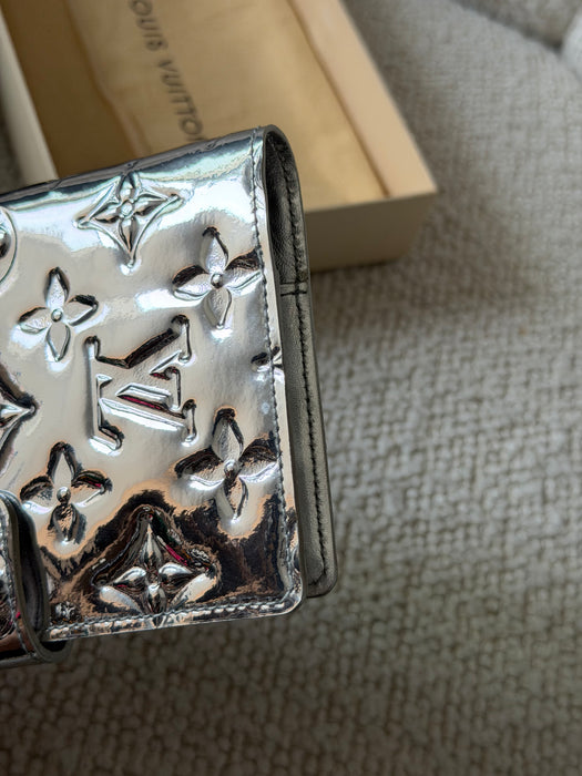 Louis Vuitton Vernis Metalic SIlver PM Agenda: New Full Set
