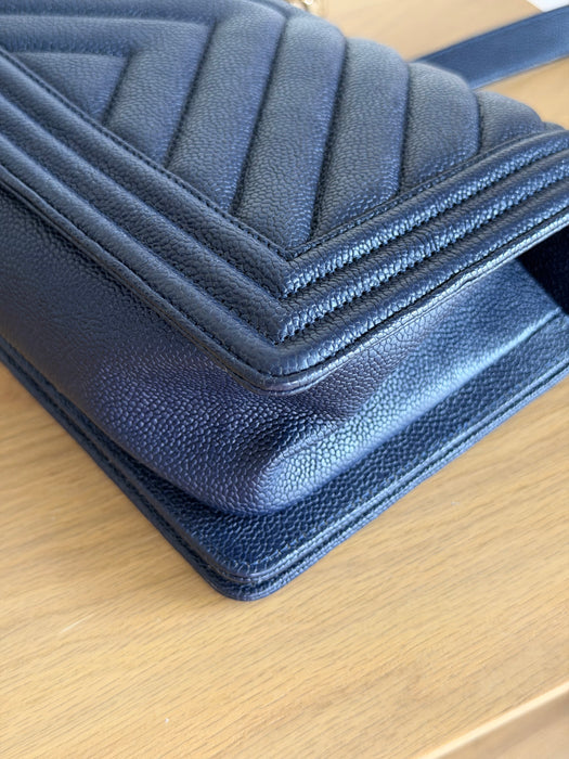 Chanel Caviar Boy Old Medium