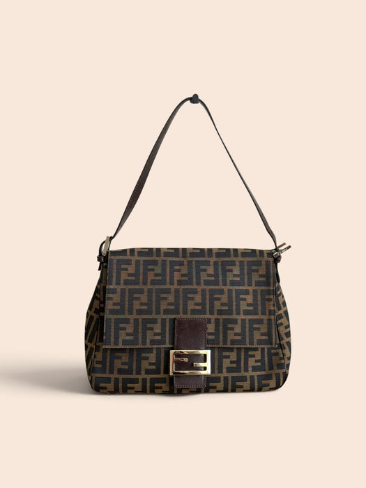 Fendi Zucca Baguette SHW
