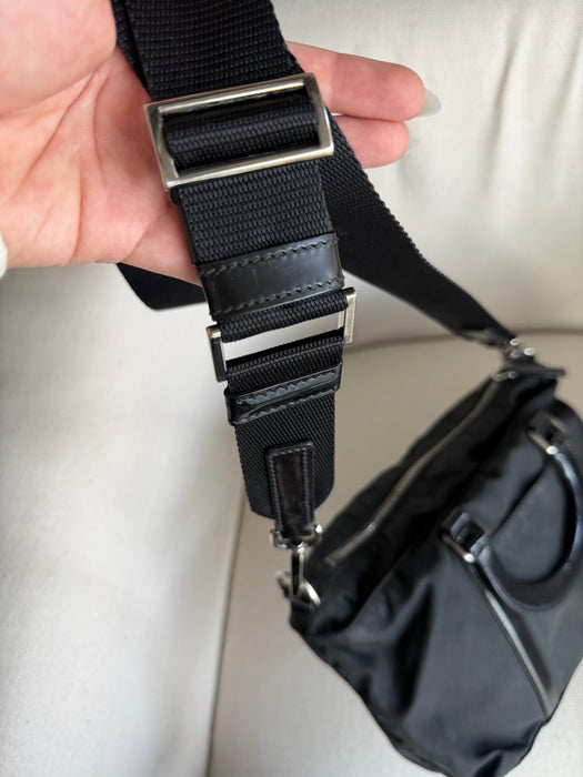 Prada Tesutto Boston Crossbody