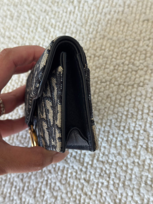 Dior Saddle Card Wallet