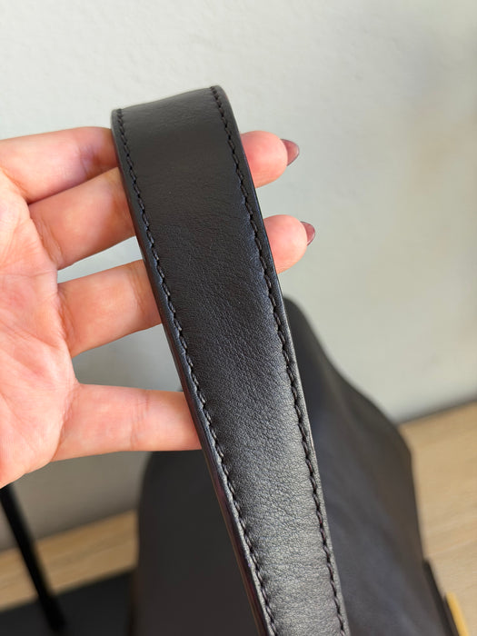Fendi Vintello Big Forever Mama Baguette in Dark brown