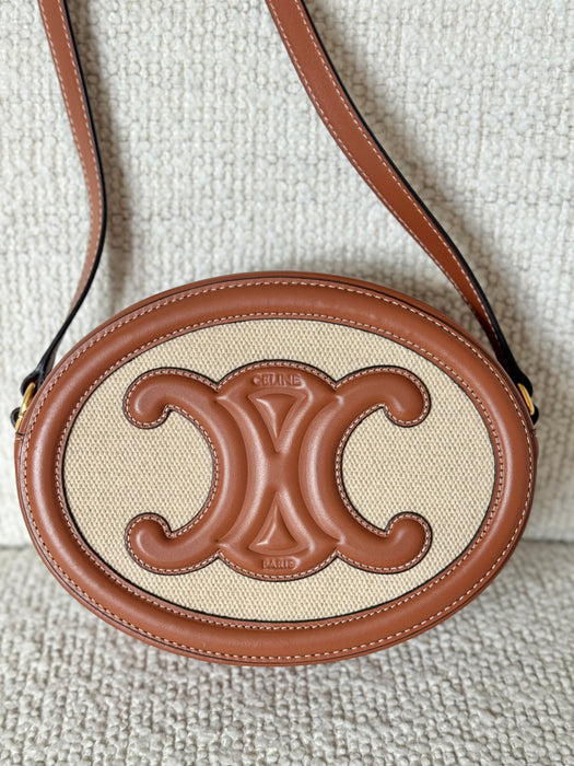 Celine Oval Triomphe Crossbody