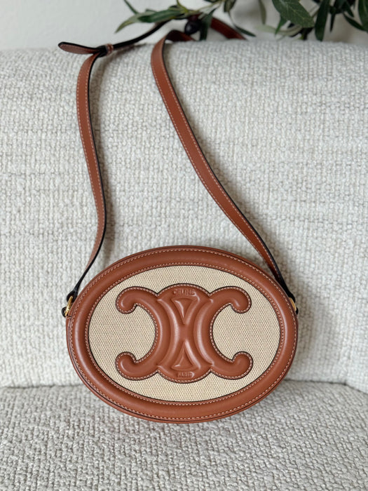 Celine Oval Triomphe Crossbody