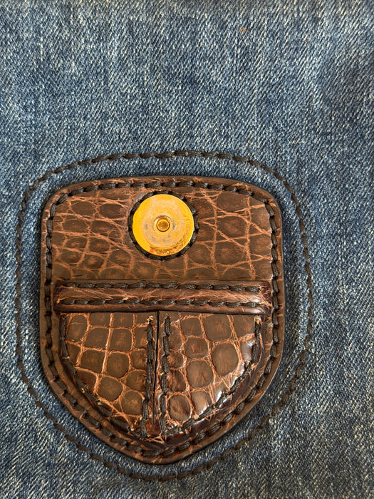 Prada Denim Flap
