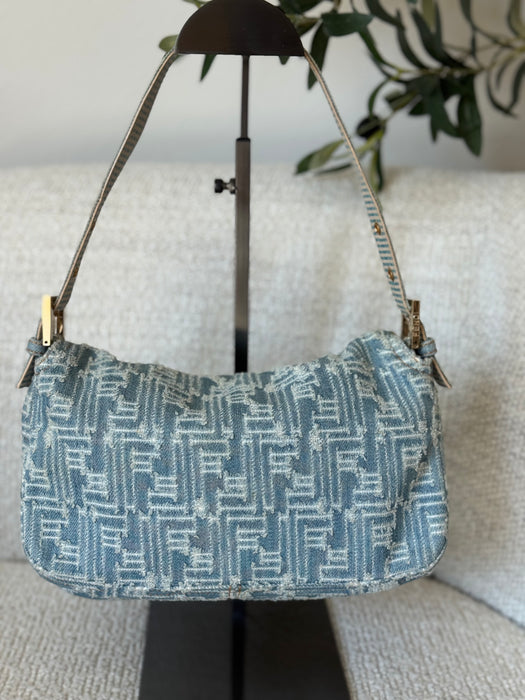 Fendi Denim Mama Baguette