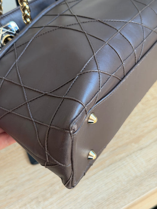 Dior Cannage Granville Chain Link Tote
