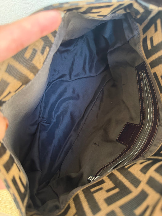 Fendi Zucca Baguette SHW