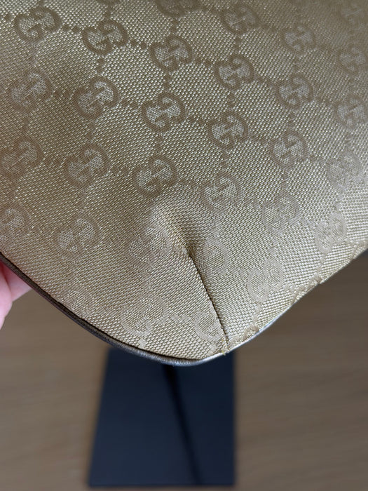 Gucci Gold Halfmoon Pochette
