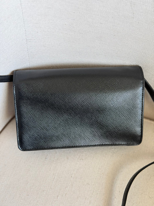 Prada Saffiano Bow Wallet on Chain