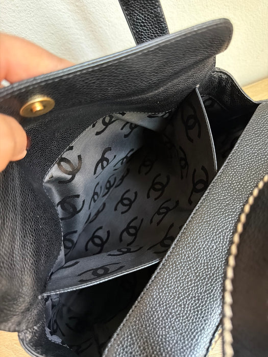 Chanel CC stitch tote