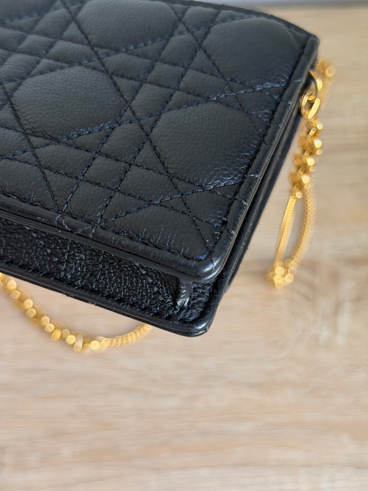 Dior Caro Wallet on Chain: Full Set